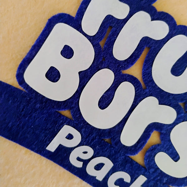 LIMITED EDITION PRE-ORDER: FRUIT BURST CANDY WALL ART - PEACH!!!